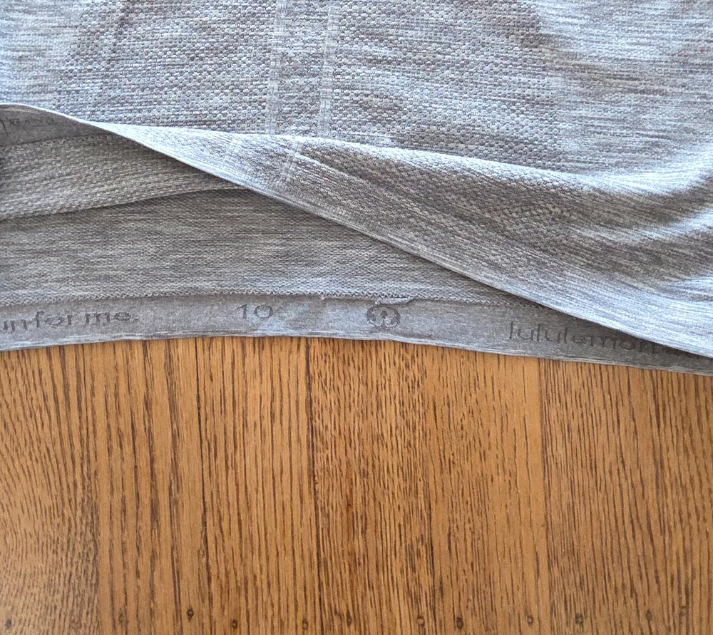 2 lululemon athletica Black Gray Swiftly Tanks - Picture 11 of 12